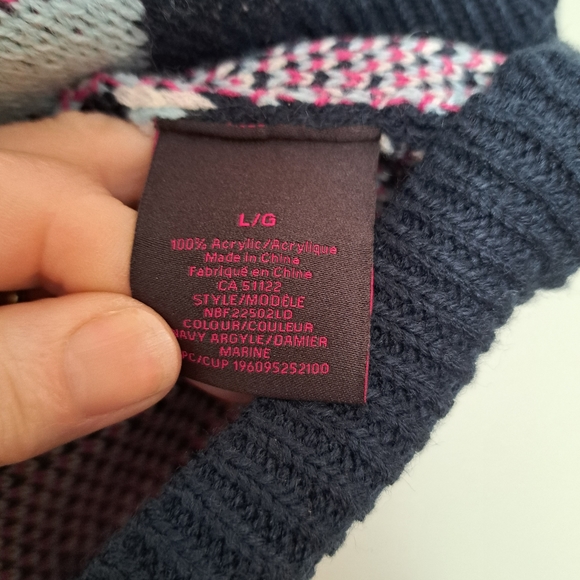 New argyle knit vest - Picture 4 of 4